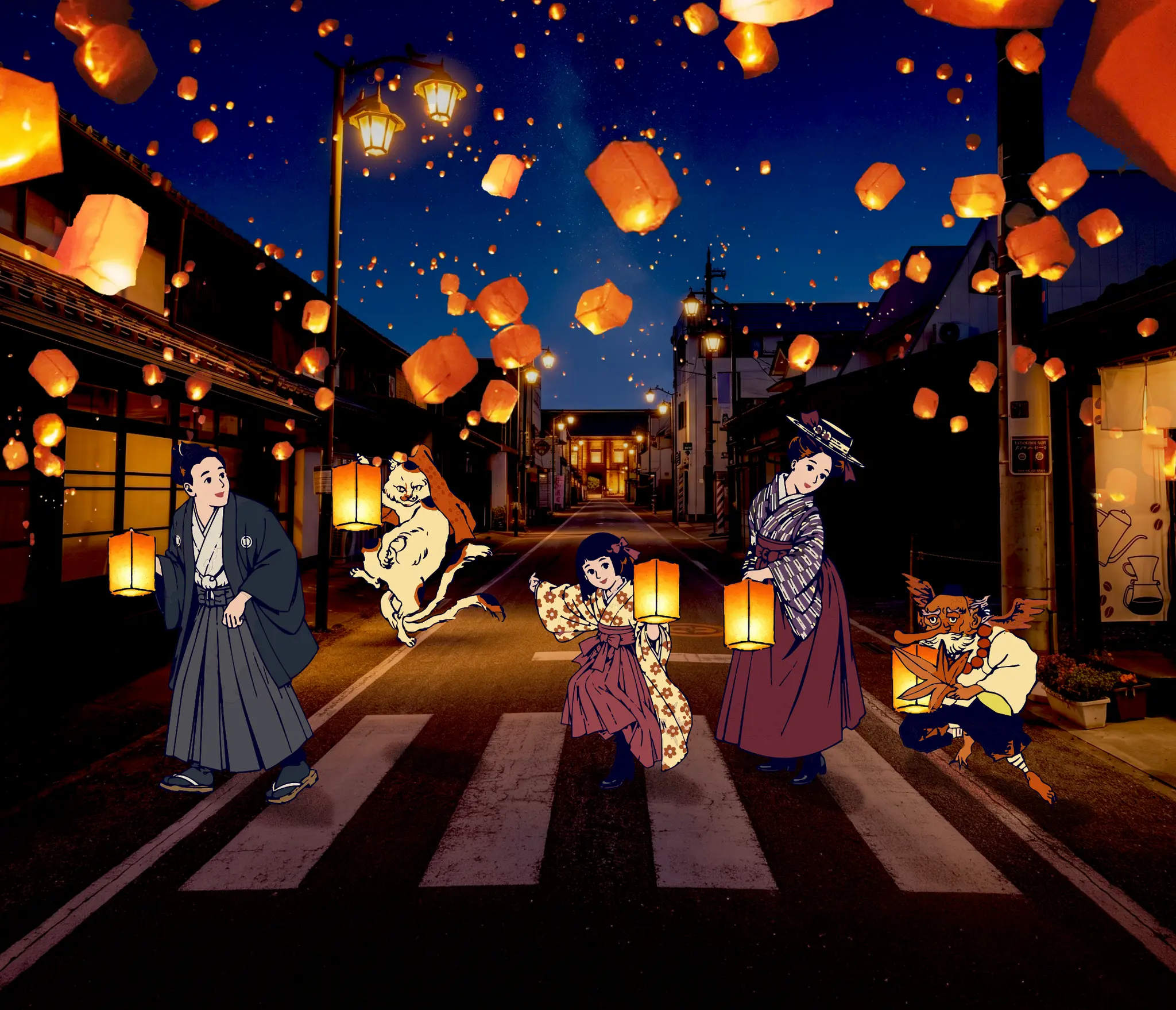 とみおかランタン祭りメインビジュアル