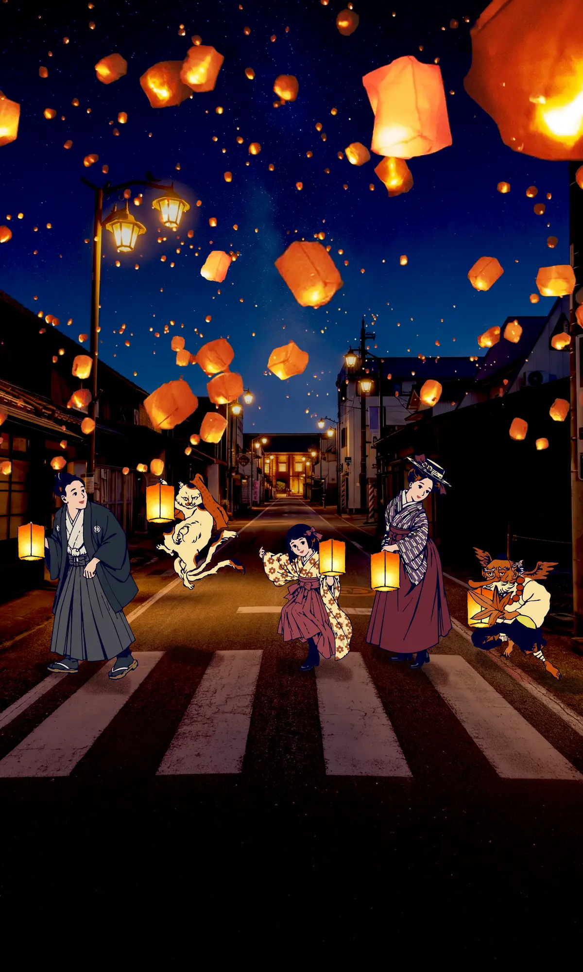 とみおかランタン祭りメインビジュアル